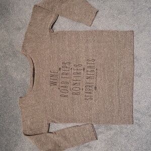 Wine, Road trips, Bonfires, Starry Nights sweatshirt